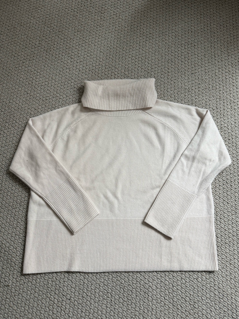 Athleta Cashmere & Wool Turtleneck Sweater